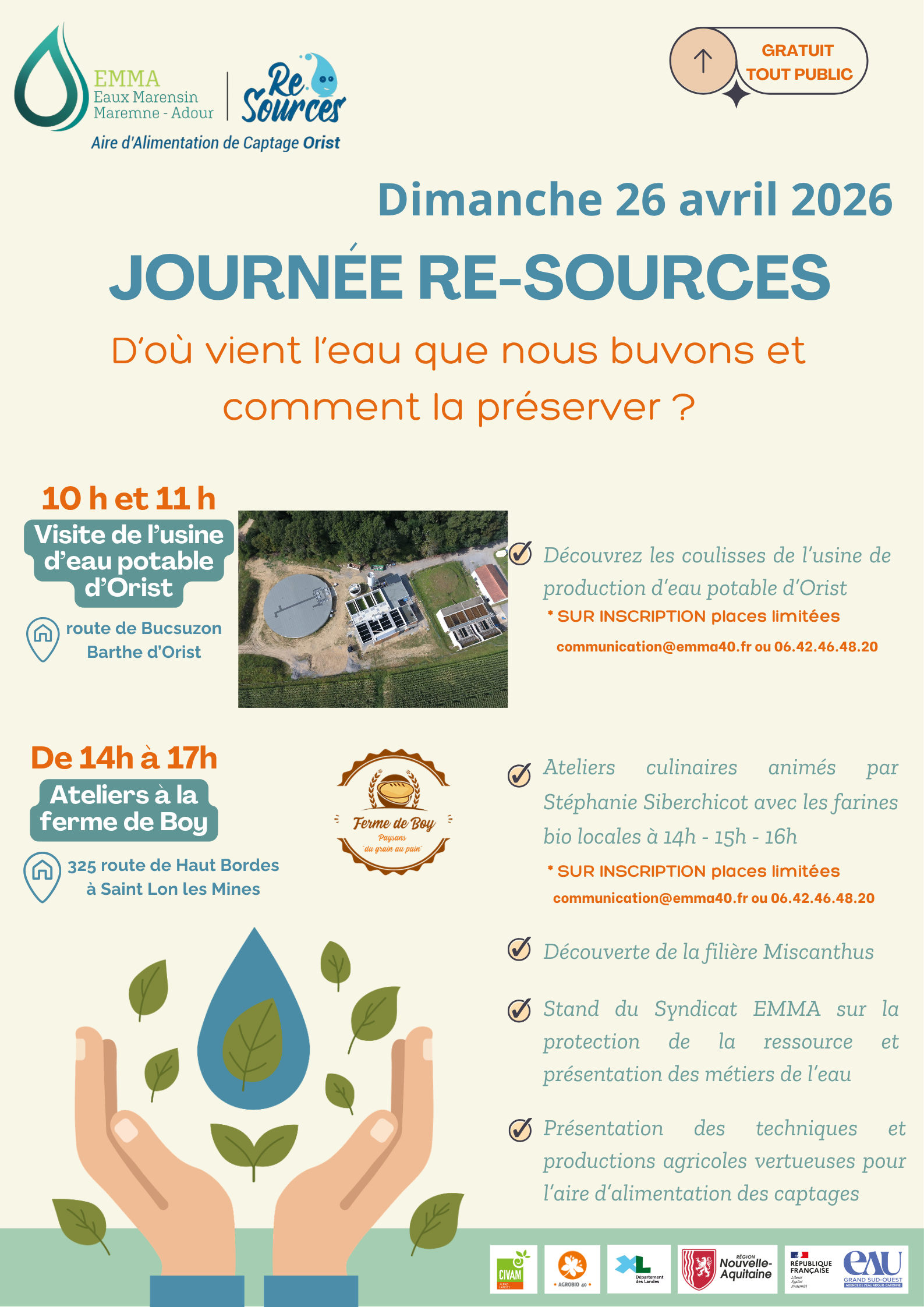 Journée RE-SOURCES - Dimanche 26 avril 2026